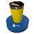 Porta Copo Aquático em EVA 18cm x 18cm x 4cm Azul Royal Dafoca Sports - Imagem 4