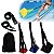 Kit Cinto Treino De Resistência Natação Com Paraquedas 3 Níveis DF4071 Dafoca Sports - Imagem 1