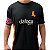Faixa Braçadeira de Capitão Adulto Ajustável Rosa e Preto Dafoca Sports - Imagem 2
