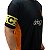 Faixa Braçadeira de Capitão Adulto Ajustável Amarelo e Preto Dafoca Sports - Imagem 2