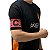 Faixa Braçadeira de Capitão Adulto Ajustável Vermelho e Preto Dafoca Sports - Imagem 1