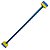 Halter em Barra Para Hidroginástica DF1120-AZ 1 a 2kg Azul e Amarelo Dafoca Sports - Imagem 5