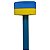 Halter em Barra Para Hidroginástica DF1120-AZ 1 a 2kg Azul e Amarelo Dafoca Sports - Imagem 7