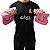 Par De Luva De Boxe EVA Para Hidroginastica 32x20cm 30mm DF1110-RS Rosa Dafoca Sports - Imagem 1