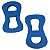 Par De Luva De Boxe EVA Para Hidroginastica 32x20cm 30mm DF1110-AZ Azul Dafoca Sports - Imagem 8