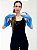 Par De Luva De Boxe EVA Para Hidroginastica 32x20cm 30mm DF1110-AZ Azul Dafoca Sports - Imagem 1