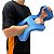 Par De Luva De Boxe EVA Para Hidroginastica 32x20cm 30mm DF1110-AZ Azul Dafoca Sports - Imagem 5