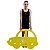 Tapete Flutuante Eva Natação Infantil Para Piscina DF4100-CA Carro Amarelo Dafoca Sports - Imagem 1