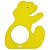 Tapete Flutuante Eva Natação Infantil Para Piscina DF4100-UR Urso Amarelo Dafoca Sports - Imagem 4