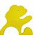 Tapete Flutuante Eva Natação Infantil Para Piscina DF4100-UR Urso Amarelo Dafoca Sports - Imagem 6