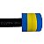 Halter Barra Redondo Hidroginástica 1-2kg 100cm DF4024-AZ Azul/Amarelo Dafoca Sports - Imagem 4
