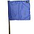 Kit 4 Bandeiras De Escanteio Em PVC Com Mola Futebol Azul Dafoca Sports - Imagem 7