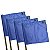 Kit 4 Bandeiras De Escanteio Em PVC Com Mola Futebol Azul Dafoca Sports - Imagem 4