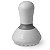 Mini Massageador Corporal Elétrico Multifuncional VP1200 Cinza Vollo Sports - Imagem 5