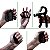 Kit 5 Hand Grips Exercícios Aperto Dedos Mãos Punho Para Fisioterapia Preto Liftness Dafoca Sports - Imagem 2