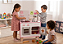 Cozinha Infantil de Madeira Macaron Rosa Janod Completa com Acessórios e Som - Imagem 2