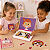 Jogo Magnético Crazy Faces Meninas Janod 65 Peças Livro Educativo Infantil Criativo - Imagem 3