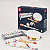 Conjunto Musical Infantil 4 em 1 Confetti Janod Flauta Xilofone Pandeiro Castanholas - Imagem 1