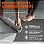 Tapete Yoga Pilates Cinza 4mm PVC Antiderrapante Com Alça Transporte VP1038 Vollo Sports - Imagem 2