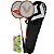 Kit Badminton Vollo VB002 2 Raquetes 3 Petecas de Nylon e Raqueteira - Imagem 1