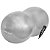 Bola de Ginástica Feijão Peanut Ball 45X90cm Cinza VP1051 Vollo Sports Com Bomba - Imagem 1