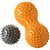 Conjunto Rolo e Bola Massagem Vollo VP1059 Cinza e Laranja - Imagem 5