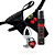 KIT: Calcinha Cereja Preta + Gel Sensaçoes + Plug Anal Coração P - Imagem 1