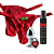 KIT: Calcinha Cereja Vermelha + Gel Sensaçoes + Plug Anal Coração P - Imagem 1