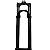 GARFO SUSPENSAO ROCKSHOX RECON-RL BLACK TAPERED 9MM - Imagem 4