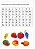 Sequência de atividades com lista de frutas em pdf - Imagem 8