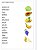 Sequência de atividades com lista de frutas em pdf - Imagem 9