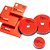 Boina Heavy Cut Pad Vermelha150X23 6" - Koch Chemie - Imagem 2