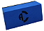 Taco Aplicador de Coating c/ Espuma Azul 6,5X3cm Auto Crazy - Imagem 1
