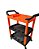 Carrinho Para Ferramentas Power Rhino Preto e Laranja - KERS - Imagem 1