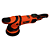 Politriz Roto Orbital 1000w 220v Suporte 5" 25 Anos Kers + 3 Boinas Hyper - Imagem 6