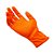LUVA PROT NITRILO LARANJA IGNITE PT 5 PARES TAM M -  SUPERMAX - Imagem 2