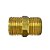 NIPLE 1/4 NPT X 1/4 NPT  ACO - LUBEFER - Imagem 1