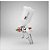 Pistola de Pintura Retok HVLP 1.4mm 600ml Kers - Imagem 5