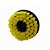 Escova Rotativa Drill Amarela - Cerdas Agressivas 5" - Kers - Imagem 2