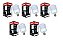KIT COM 05 LAMPADA LED 30W BIVOLT E27 BRANCO FRIO 6.500K - Imagem 1