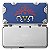 Nintendo New 2ds Xl Hylian Shield Edition Cor Azul Y Vermelho Y Prata - Imagem 3