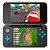 Nintendo 3ds New 2ds Xl Mario Kart 7 Bundle Cor Preto e Azul-turquesa - Imagem 1