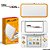 Nintendo 3DS New 2DS LL Standard Cor Branco e Laranja - Imagem 6