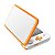 Nintendo 3DS New 2DS LL Standard Cor Branco e Laranja - Imagem 4