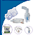 Kit Nebulização Infantil e Adulto - Conexão Rosca Universal (SAQUINHO) - Imagem 1