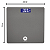 Balança digital elite Nevoni - Cinza - BL102C - Imagem 3