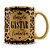 Caneca Personalizada Glitter Bronze Nascida Para Gastar - Imagem 2