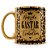 Caneca Personalizada Glitter Bronze Nascida Para Gastar - Imagem 1