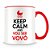 Caneca Personalizada Keep Calm Vou Ser Vovó - Imagem 2