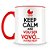 Caneca Personalizada Keep Calm Vou Ser Vovó Outra Vez - Imagem 1